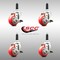 Service Caster 3 Inch 316SS Red Poly Swivel 7/8 Inch Expanding Stem Caster Set Brake SCC SCC-SS316EX20S314-PPUB-RED-TLB-78-4 - alternate 3